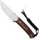 Image for Civivi Cloud Peak C23044-3 Satin Nitro-V, Guibourtia Wood, Nickel Silver Guard, fixed knife
