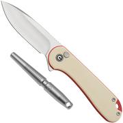 Civivi Elementum II and StellarQuill C23049 Button Lock Knife and Pen Combo Pack, pocket knife
