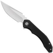 Civivi Bluetick C23050-1 Satin 14C28N, Black G10, Nested Liner Lock, couteau de poche