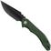 Image pour Civivi Bluetick C23050-3 Blackwashed 14C28N, Green Canvas Micarta, Nested Liner Lock, couteau de poche