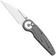 Image for Civivi Starflare C23052-2 Satin Nitro-V, Gray Aluminum, pocket knife
