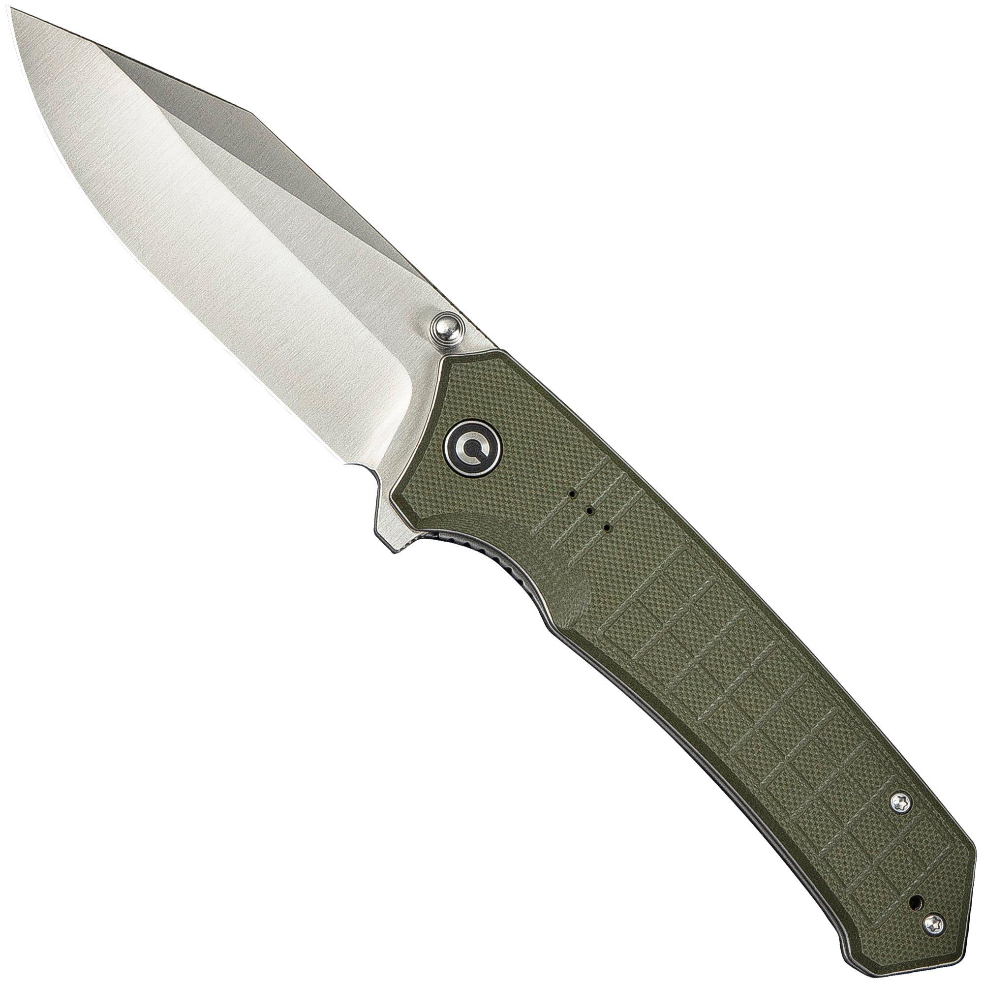 Nóż składany Civivi Tacticorix C23055-2 Satin Nitro-V, OD Green G10