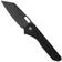 Afbeelding voor Civivi Nugz C23060-1 Black Stonewashed 14C28N, Black G10 zakmes, Matthew Wehrwein design