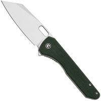 Imagen para Civivi Nugz C23060-2 14C28N, Green Canvas Micarta navaja, diseño Matthew Wehrwein