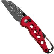 CIVIVI Pragma C23062B-DS1 Damascus, Red Aluminium, pocket knife