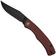 Image pour Civivi Clingman C23065-2 Black Stonewashed Nitro-V Burgundy G10, couteau de poche, Taylor Martin design
