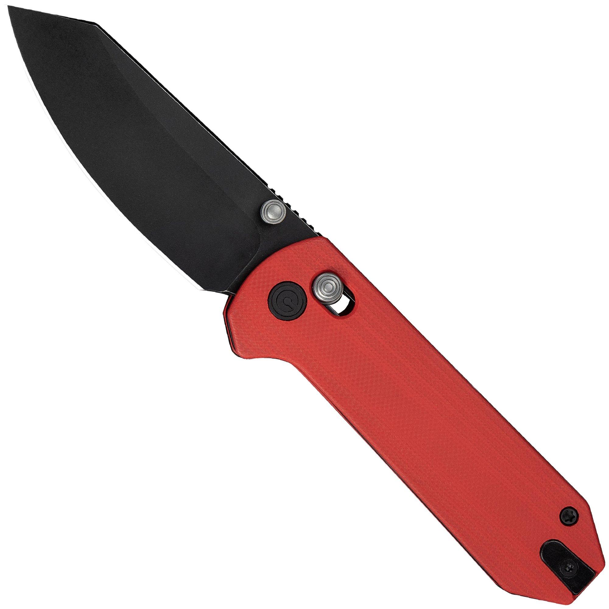 Civivi Yonder C23073-2 Blackwashed 14C28N, Red G10, pocket knife