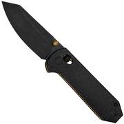 Afbeelding voor Civivi Yonder C23073B-2 Blackwashed 14C28N, Black Burlap Micarta, zakmes