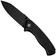 Image for Civivi Placoid C23079-1 Black 14C28N, Black Coarse G10, pocket knife