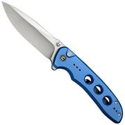 Civivi Hyperpulse C23087A-2 Satin 14C28N, Blue Aluminium, coltello da tasca