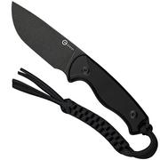 Civivi Timberbark C23094-1 Blackwash 14C28N, Black G10, coltello fisso