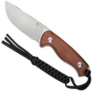 Civivi Timberbark C23094-4 Satin 14C28N Guibourtia Wood, cuchillo fijo