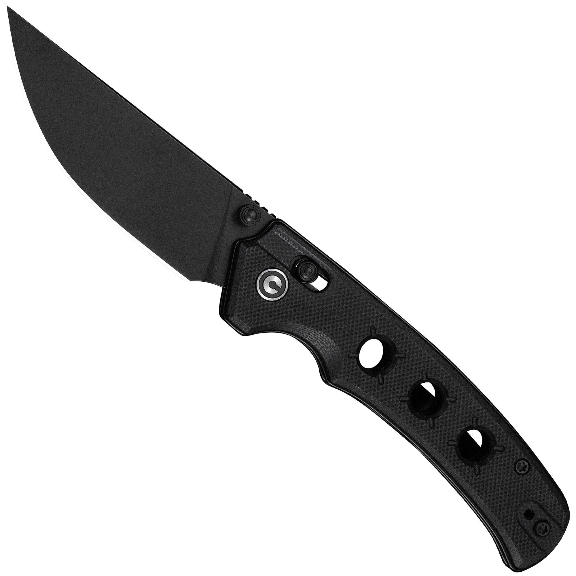 Civivi Noctis 24020C-1 Blackwashed Nitro-V, Black G10, pocket knife