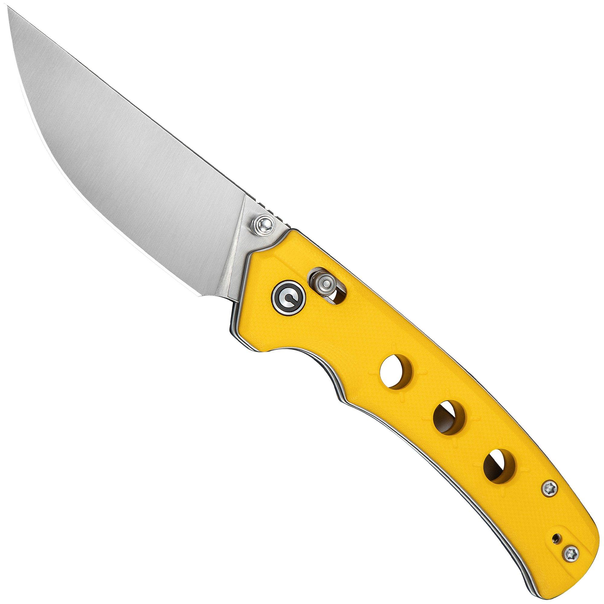 Civivi Noctis C24020C-2 Satin Nitro-V, Yellow G10, pocket knife