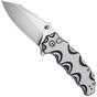 Afbeelding voor Civivi Natterjack C24028-3 Satin 14C28N, White Black G10, zakmes 