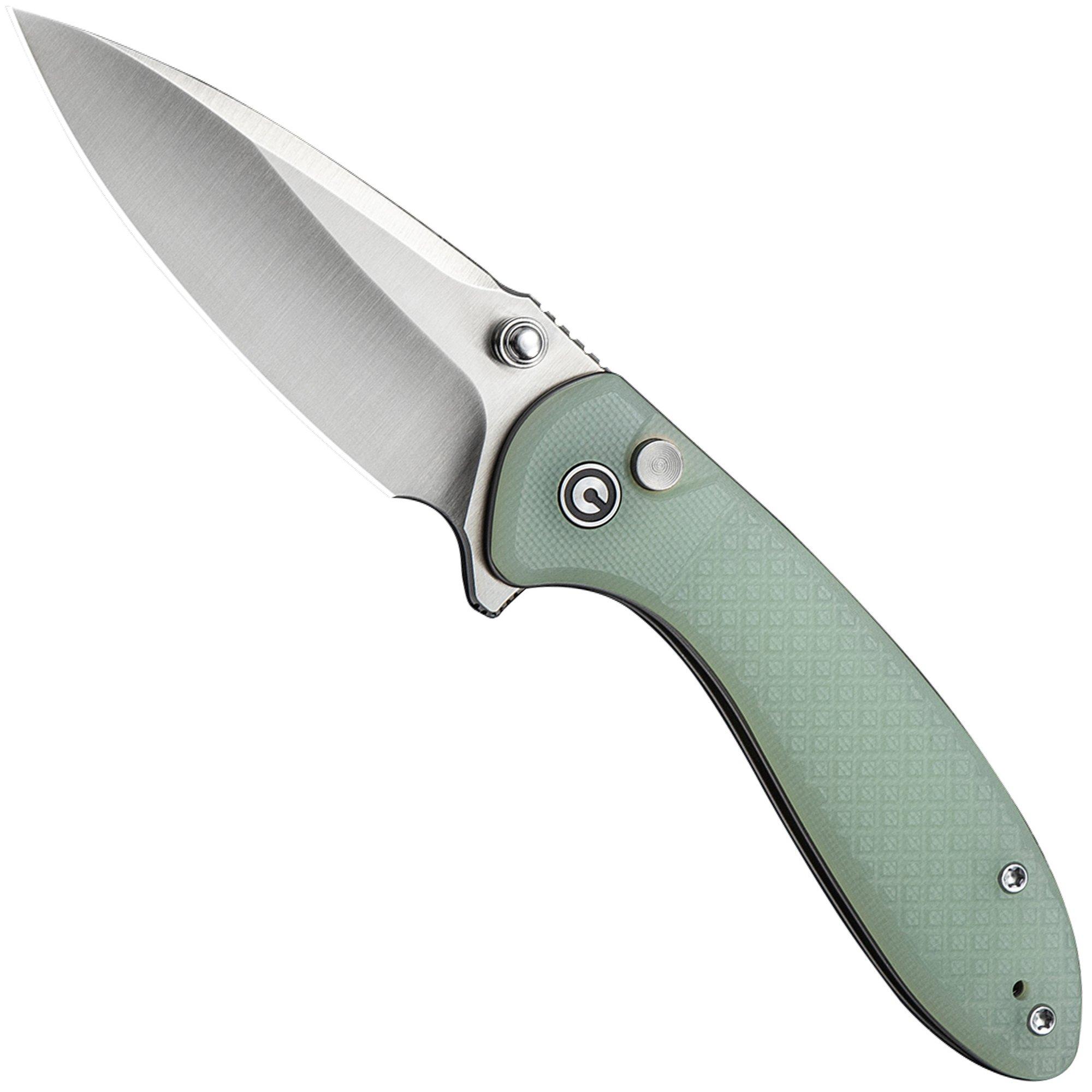 Civivi Faeger C24031-3 Satin 14C28N, Milled Natural G10, pocket knife