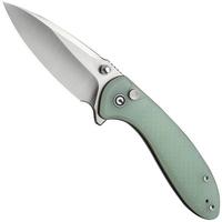 Afbeelding voor Civivi Faeger C24031-3 Satin 14C28N, Milled Natural G10, zakmes 