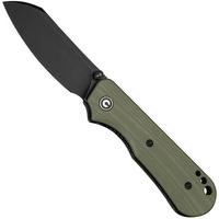 Bild für Civivi Crabby C24055-1 Blackwashed 14C28N, OD Green G10, Taschenmesser, Ken Onion Jr. Design