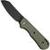 Image for Civivi Crabby C24055-1 Blackwashed 14C28N, OD Green G10, pocket knife, Ken Onion Jr. design
