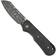 Image for Civivi Crabby C24055-DS1 Damascus Blade, Shredded Carbon Fiber, pocket knife, Ken Onion Jr. design