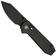 Afbeelding voor Civivi Lil Yonder C25025B-2, Blackwashed 14C28N, Dark Green Canvas Micarta zakmes, Zac Whitmore design