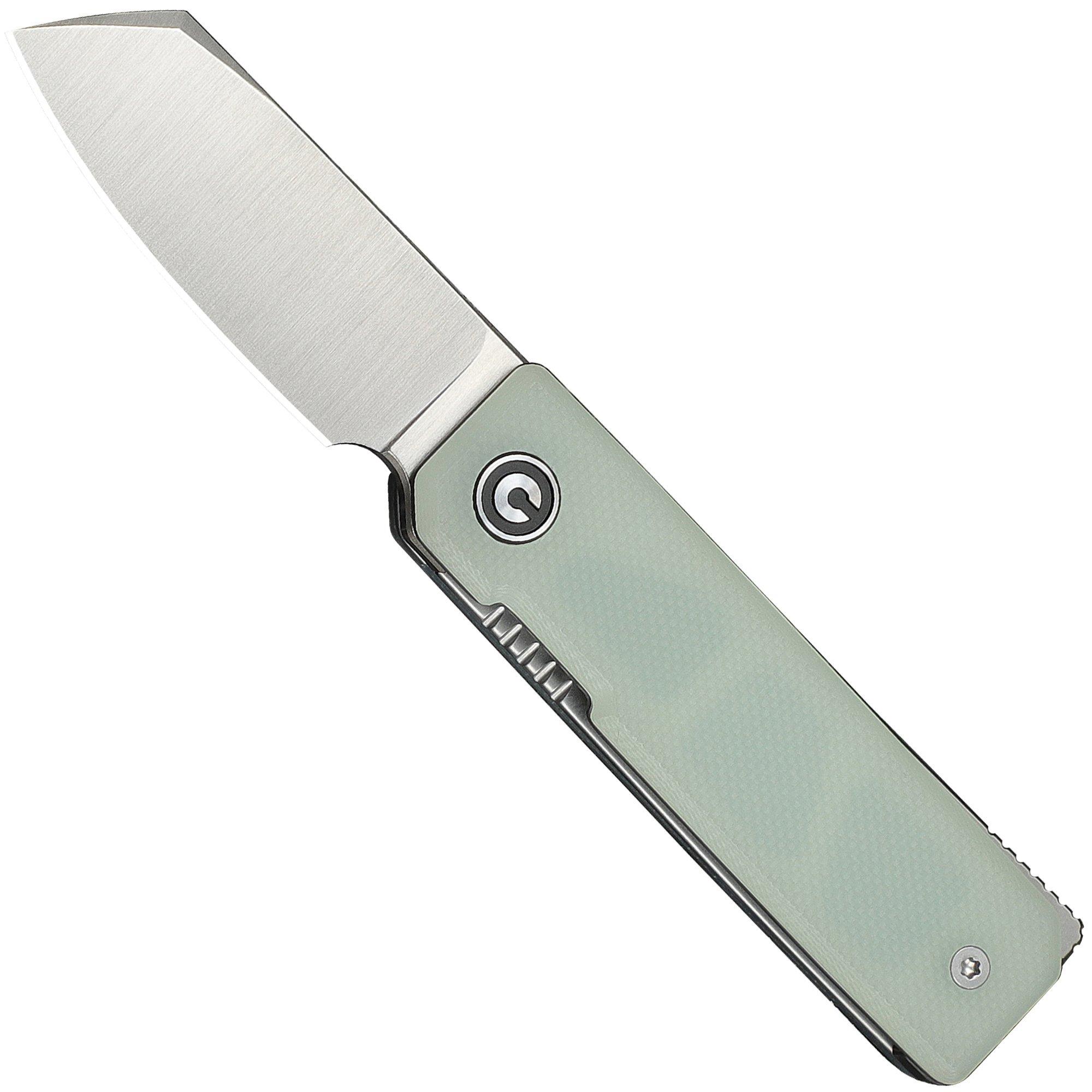 Civivi Kukei C25036-2, Satin Nitro-V, Natural G10 zakmes, Tashi Bharucha design