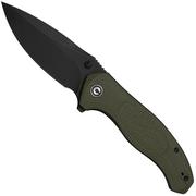 Immagine per Civivi Vyrent C25037-2, Black Stonewashed Nitro-X7, Olive Canvas Micarta, coltellino tascabile