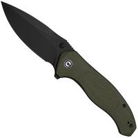 Immagine per Civivi Vyrent C25037-2, Black Stonewashed Nitro-X7, Olive Canvas Micarta, coltellino tascabile