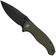 Image pour Civivi Vyrent C25037-2 Black Stonewashed Nitro-X7, Olive Canvas Micarta, couteau de poche