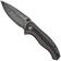Image pour Civivi Vyrent C25037B-DS1 Damascus, Black Tan Orange G10, couteau de poche