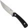 Image for Civivi Carveth C25040-1, Stonewashed AEB-L, Black G10, hunting knife