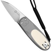 Immagine per Civivi Purr C25054-1, Satin Nitro-V, Gray Ivory G10 coltello da tasca, Ostap Hel design