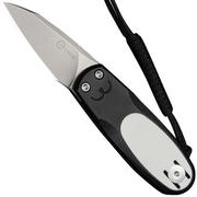 Imagem para Civivi Purr C25054-2, Stonewashed Nitro-V, Black/White G10 navalha, Ostap Hel design