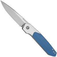 Image for Civivi Brr15 Light C25063-1, Satin Nitro-V, White / Blue G10 pocket knife, Rafal Brzeski design