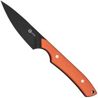 Imagem para Civivi High Grass Field Knife C25084-1, Blackwashed 14C28N, Orange G10, faca de caça, Matt Gentry design