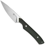 Image for Civivi High Grass Field Knife C25084-2, Satin 14C28N, Green Canvas Micarta, hunting knife, Matt Gentry design