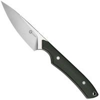 Image for Civivi High Grass Field Knife C25084-2, Satin 14C28N, Green Canvas Micarta, hunting knife, Matt Gentry design