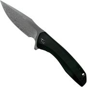  Civivi Baklash C801DS Damascus Black G10 couteau de poche
