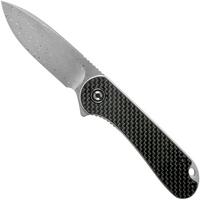 Obraz dla Nóż składany Civivi Elementum C907DS Damascus, Carbon Fibre & Black G10