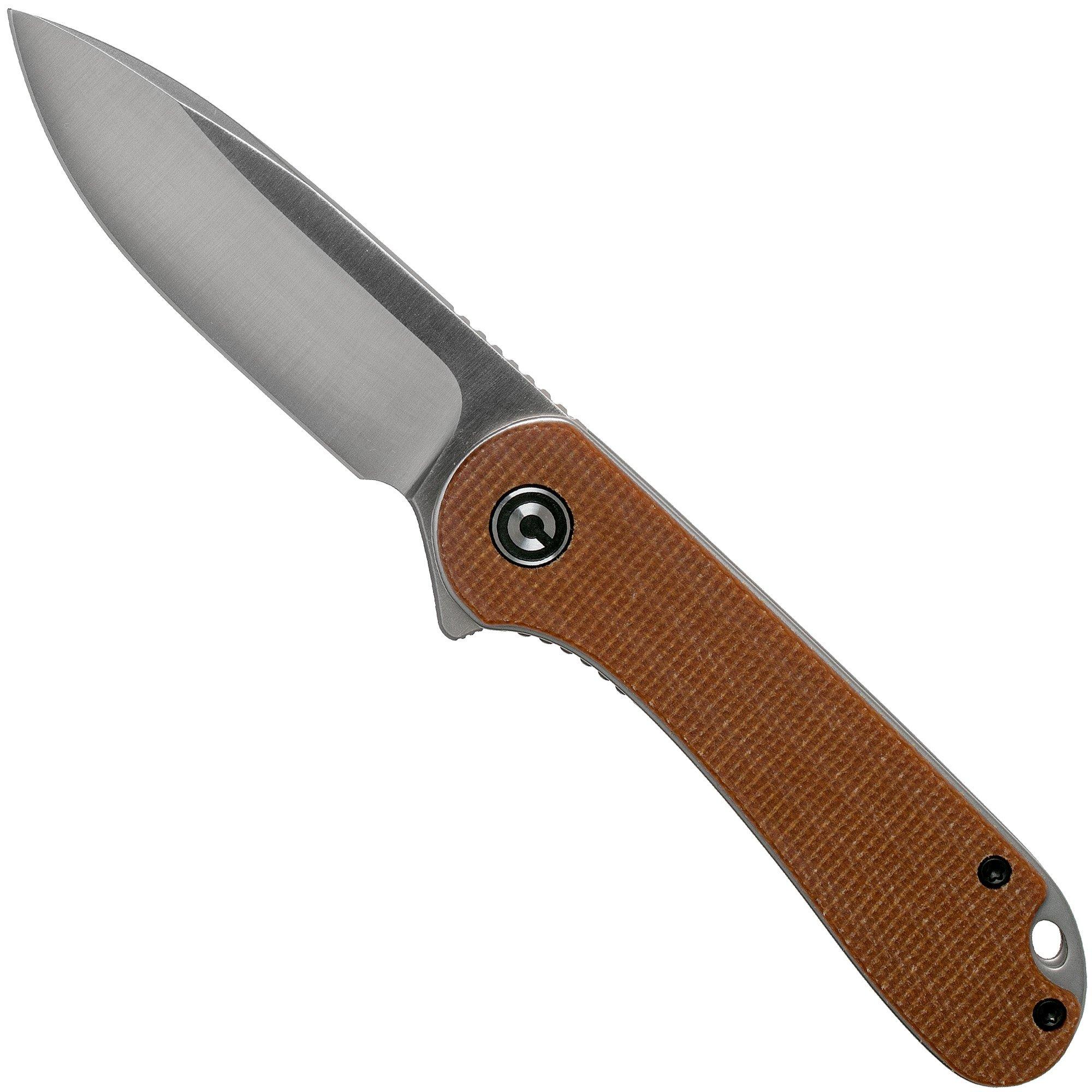 Civivi Elementum C907M Brown Micarta pocket knife