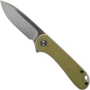 Nóż składany Civivi Elementum C907S Olive Micarta