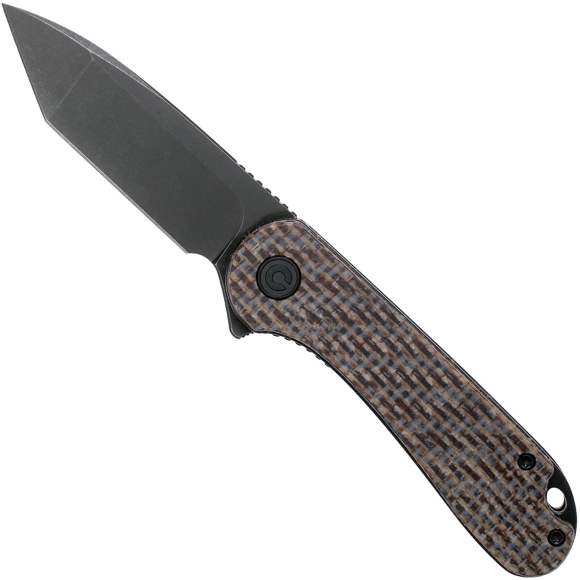 Civivi Elementum Tanto C907T-D Black, Brown Matrix Micarta Taschenmesser
