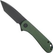 Civivi Elementum Tanto C907T-E Black, Green Micarta navalha