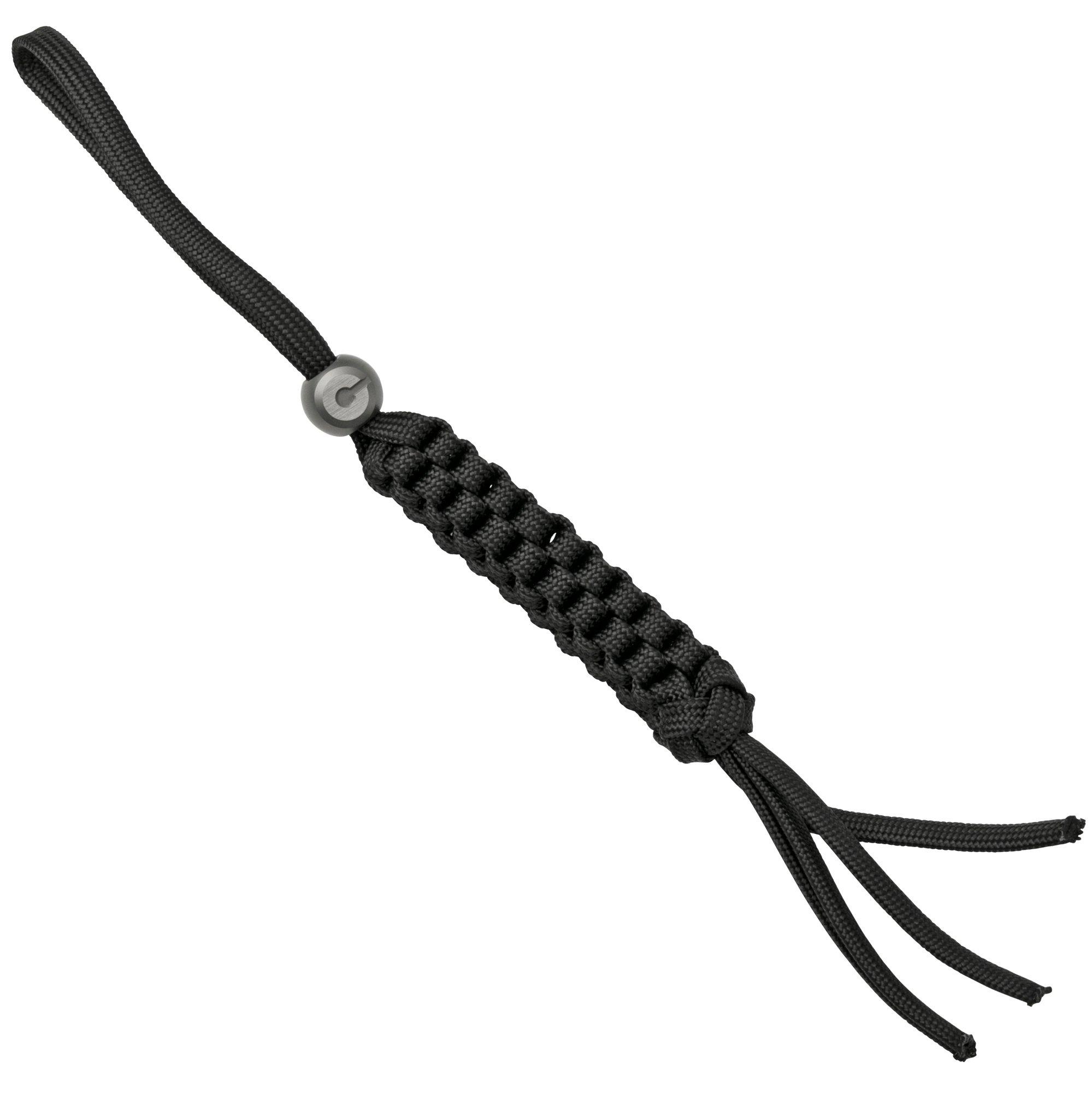 Civivi CA-09B Sphere, graue Perle, Paracord Lanyard
