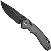 Afbeelding voor Civivi Elite Brova CE25093-1, Blackwashed CPM S35VN, Gray Aluminum zakmes