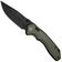 Afbeelding voor Civivi Elite Brova CE25093-3, Blackwashed CPM S35VN, Forest Green Aluminum zakmes
