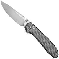 Imagem para Civivi Elite Tessera CE26029-1, Satin CPM S35VN, Diamond Pattern Gray Aluminum navalha