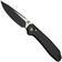 Image for Civivi Elite Tessera CE26029-3, Blackwashed CPM S35VN, Diamond Pattern Black Aluminum pocket knife