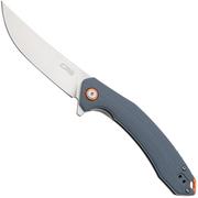 Nóż składany CJRB Gobi J1906-GYC, Stonewashed AR-RPM9, Grey G10