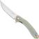 Image for CJRB Gobi J1906-NTG, Stonewashed AR-RPM9, Natural G10, pocket knife